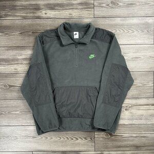 Nike Small Spellout Fleece Quarter Zip